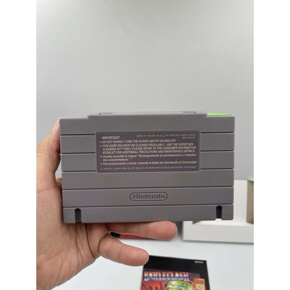 Battle Clash (Super Nintendo SNES) Complete CIB Authentic - Picture 8 of 11